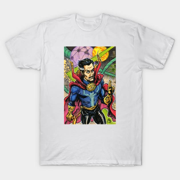 Sorcerer Supreme T-Shirt by JohnnyGolden